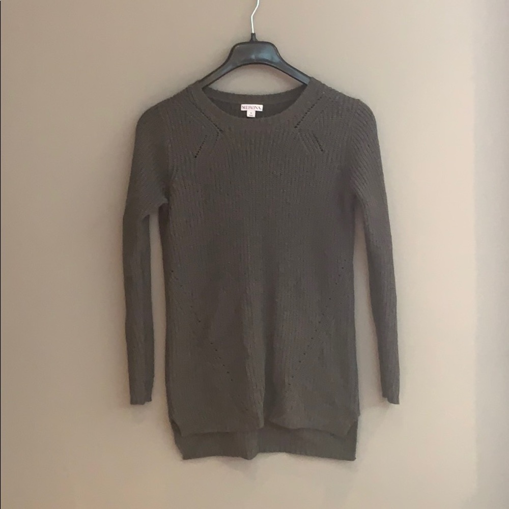 Merona Hunter Green Sweater